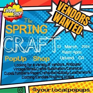 Looking for Vendors!!